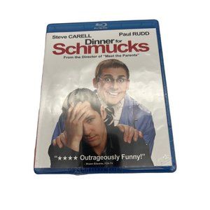 Dinner for Schmucks Blu-Ray Disc 2011 New Sealed Rated PG-13